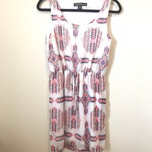 Simple waist tie dress